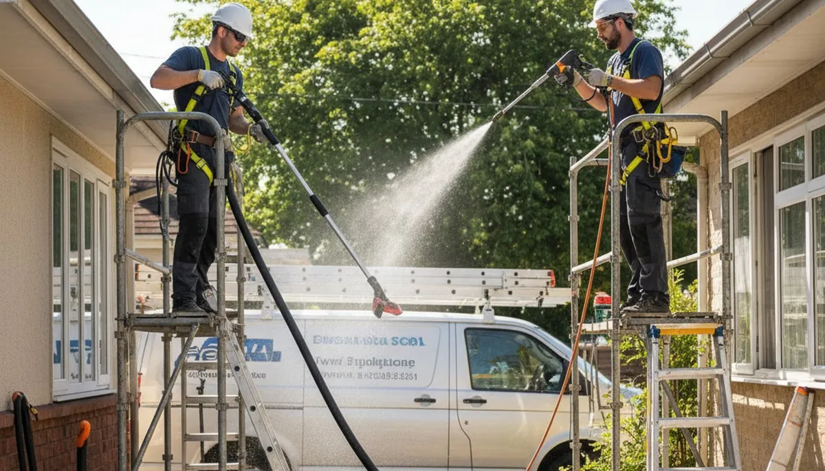 Nashville, TN gutter cleaning service from FX Remodeling & Exteriors for home water damage prevention
