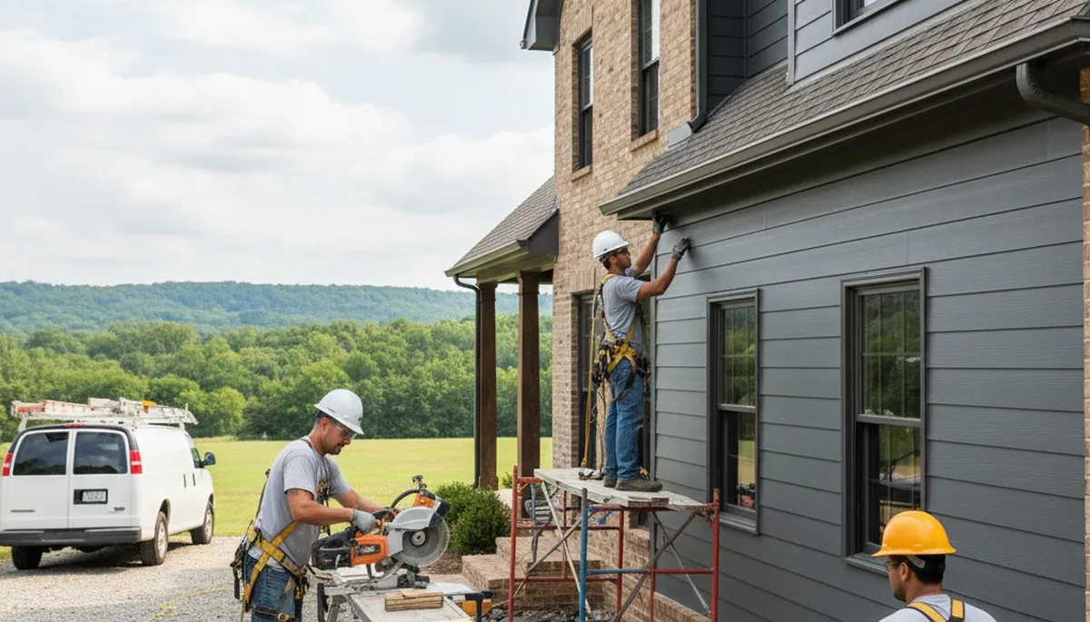 Nashville, TN siding company exterior for vinyl siding installation and replacement services